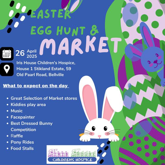 Easter egg hunt & market 26 April 2025!