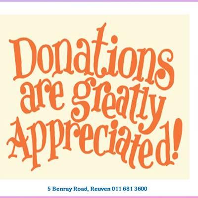 Help Johannesburg SPCA by donating any unwanted goods and clothing for resale in our Charity shop