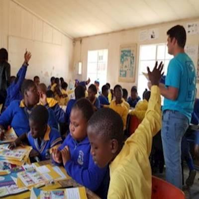 Help Junior Achievement South Africa with 32 volunteers for financial literacy & entrepreneurship skills training