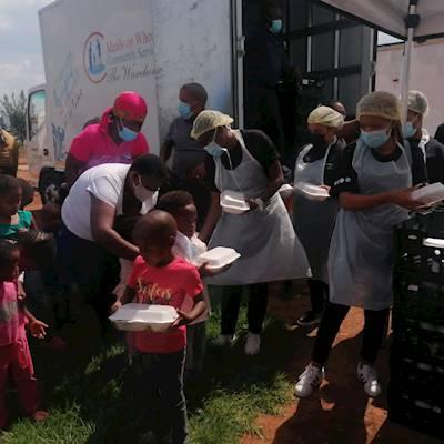 Help House of Paradise Women and Children by Food for Children