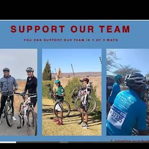 Help The Character Company raise R100000 for bikes, cycling gear, bikes maintenance & events entries
