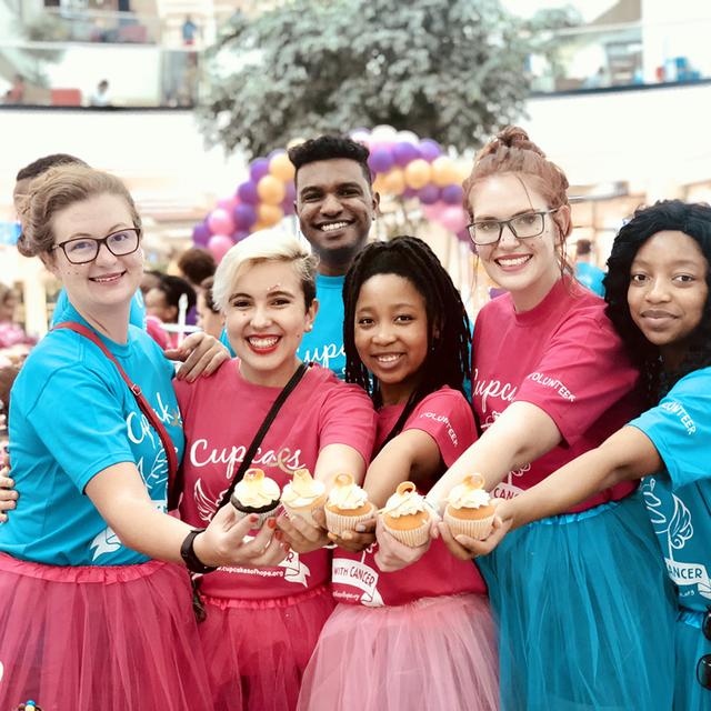 Help Cupcakes of Hope with 30 volunteers for baking and selling cupcakes at and for our events