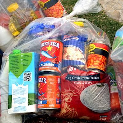 Help Fountain for the Thirsty by donating non-perishable food for the hungry on Mandela Day