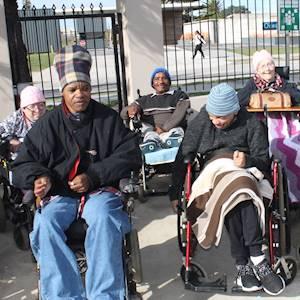 Help Cheshire Home Summerstrand by Create opportunity through movement... for needy residents who need wheelchairs