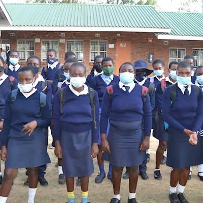 Help Chiedza by donating school jerseys and shoes for out of school children learning at our centre