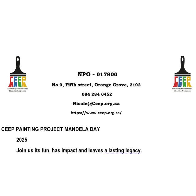CEEP Mandela Day Mural Painting 2025