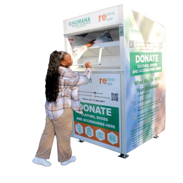 Help Humana People to People in South Africa (HPPSA) by Donating pre-loved clothes for reducing waste and creating employment opportunities
