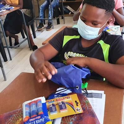 Help Khensani's Collection by stationary for 100 students for Mandela Month