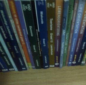 Old curriculum school text books