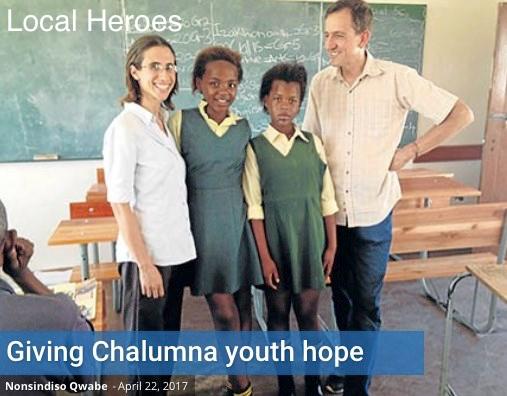 YOUPSA's work featured in the Daily Dispatch April 2017