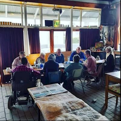 Thank You Alma Cafe the perfect venue to host our board meetings during the Covid pandemic.