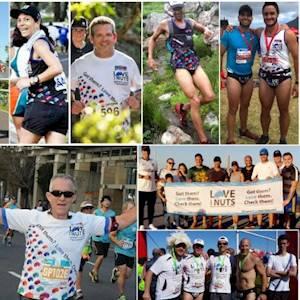 #loveyournuts runners at various events. You can join them too. See under needs how to get involved.