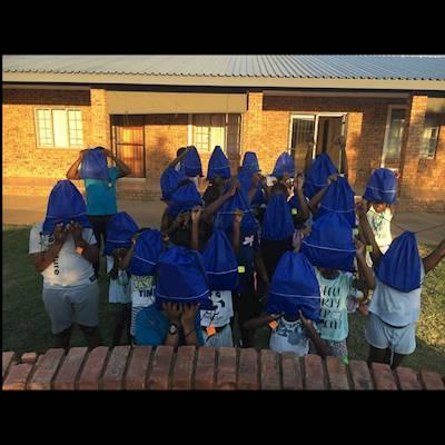 Thanks to Standard Bank for Stationery packs for our Children's Home