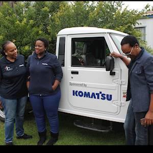 Always a pleasure to host Komatsu (joy global fund), visit to the community