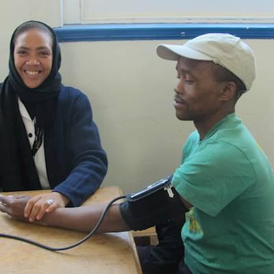 The Hope Exchange offers health checks and arrange for further medical assistance should it be needed.