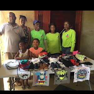 Mphatlalatsane Work Readiness Programme after donating clothing for Child Welfare Centre in Olievenhoutbosch