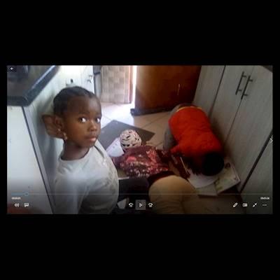 Overflowing to the kitchen floor