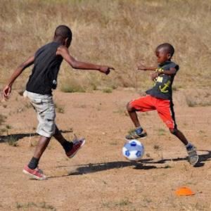 Sport grows healthy bodies and minds for the children of Ya Bana Village.