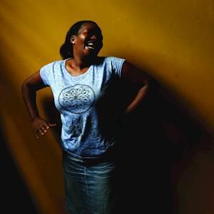 Bongiwe, our mothers' group facilitator.