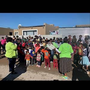 Nomzamo children - Madiba Day 2020