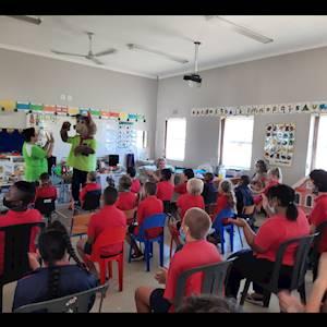 Halli Visit Educational Involvement
Gloria Botha - Healthy Eating 2021