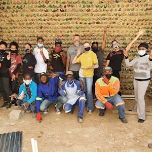 Eco-brick classroom