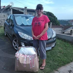 Clothes donation from Maria Fousche