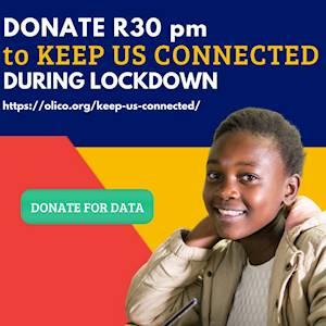 Help OLICO Maths Education with 100 volunteers for buying a R30 WhatsApp data bundle for our learners!