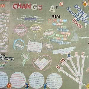 Help Ambassadors4Change with 10 volunteers for Assistance in designing marketing material