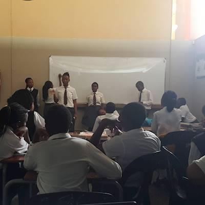 Help LEAP Science and Maths School with 5 volunteers for learners in high school (subject assistance) on weekend