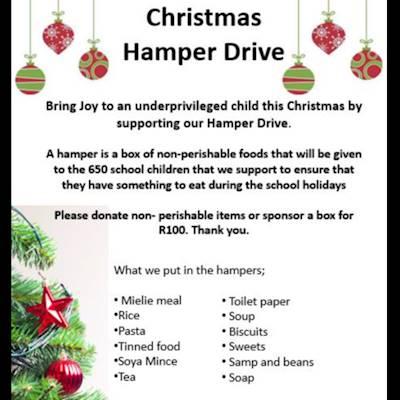 Help Operation Antifreeze Inner City Upliftment Project raise R30,000 for Christmas hampers for underprivileged children