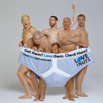 Help Love Your Nuts Foundation with 5 volunteers for tailor-made oversized underwear for cancer awareness