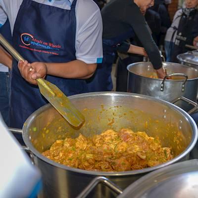 Help Meals on Wheels Community Services South Africa by donating funds towards a cook-a-thon experience for the less fortunate