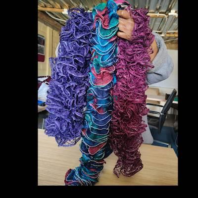 Help Kganya Yabatho Dropping Centre by donating resources to make scuffs & beads for for women in fashion