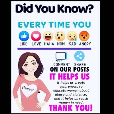 Help Silent Rights with 1000 volunteers for reaching more victims in need by sharing our posts