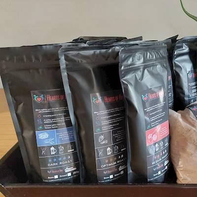 Help HEARTS OF HOPE with 5 volunteers for helping advertise and promote Hearts of Hope coffee