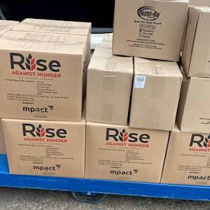 Help Rise Against Hunger Africa raise R100,000 for For meal packs for ECD and school children