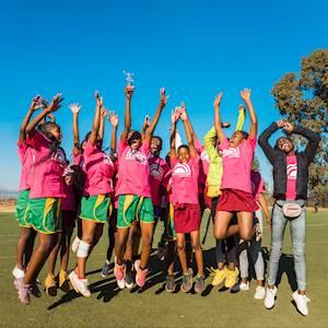 Help Boys & Girls Clubs of South Africa by donating used or new sports equipment for soccer, netball, volleyball, and gymnastics