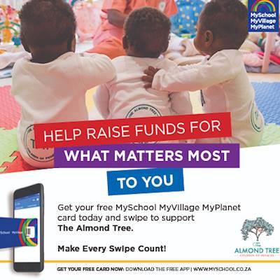 Help The Almond Tree with 67 volunteers for  increasing  MySchool sustainable monthly income