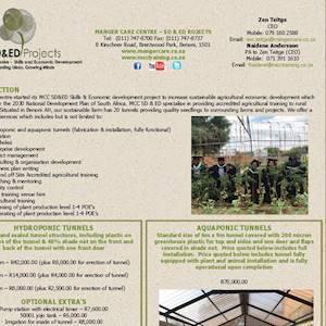 Help Manger Care Centre by Supporting our tunnel fabrication project for Sustainability