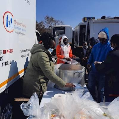 Help Meals on Wheels Community Services South Africa by donating non-perishable foods for feeding the homeless, aged and orphans