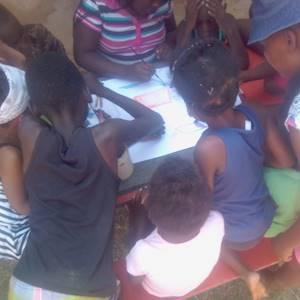 Help Ya Bana Village for the children by Donating any art material for for our children to use, such as paints, paper, pencils