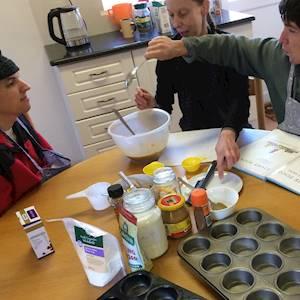 Help The Academy for Adults with Autism by donating baking equipment! cookie cutters, muffin pans for underpriviliged people to receive our baked goods