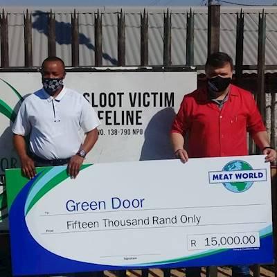 Help Diepsloot Victim Lifeline (Green Door shelter) with 5 volunteers for fundraising for victims of GBV